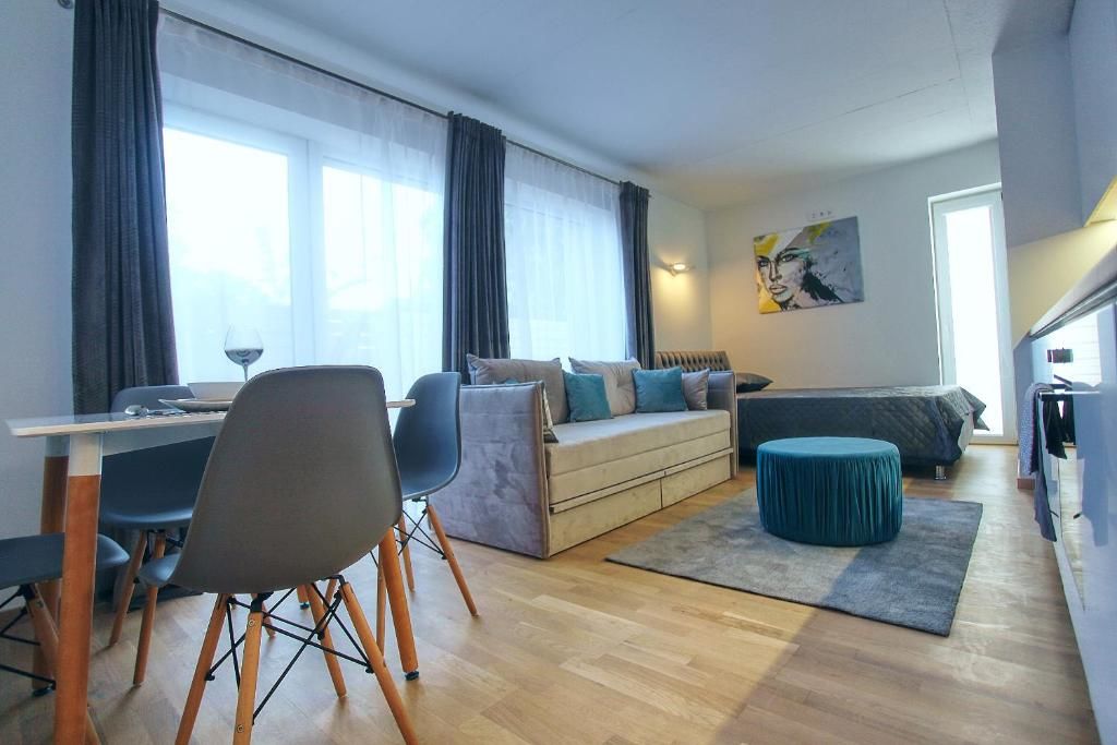Апартаменты Hubertus & New Modern Apartment with Terrace Каунас-21